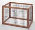 Wood Pet Pen 90-60 in Autumn Matte