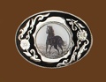 Horse Belt Buckle 3-1/4 x 2-1/2