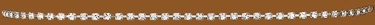 Single Row Austrian Crystal Hatband Adjustable