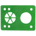 Riot Gear Vibra Soft Riser 6 Hole  1/8 In.  Green  Ea.