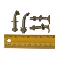 Mid-East Metal Doumbek Clamps Heavy Duty 4 Pk