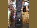 HAWAIIAN TIKI LONO FISHERMAN 4 FOOT DARK WALNUT