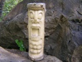 Tiki Ku 13 Crocodile Tree Hand Carved Hawaii