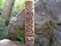 TIKI TOTEM 20 LOVE PROSPERITY NATURAL ACACIA