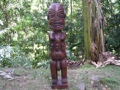 FERTILITY TIKI BISHOP MUSEUM 20 STAINED ACACIA