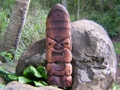 KANALOA TIKI MASK 36 HAND CARVED MASKS IN HAWAII