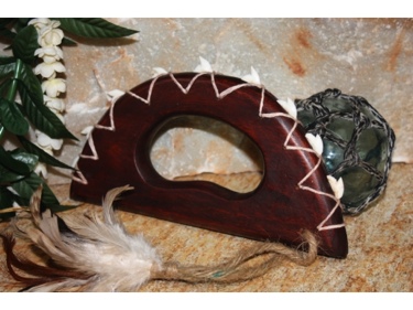 Hawaiian Knuckle Duster Shark Teeth Polynesian Weapon