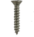 Screw Stainless Steel Flat Head #6 x 3 4 Inch package of 8 