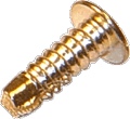 Rivets Genuine Marshall Gold package of 100 