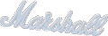 Logo Genuine Marshall 6 Inch White 