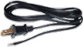 Cord Replacement Black Non-Polarized 