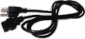 Cord Power 18 AWG 3 Conductor Detachable Black 8