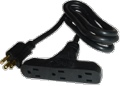 Cord Extension 14 AWG 3-Outlet 12 ProCo E-Cord