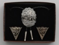 Bolo Tie & Collar Tip Boxed Set - German Silver