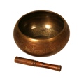 Dobani Singing Bowl Decorated 8 Inch