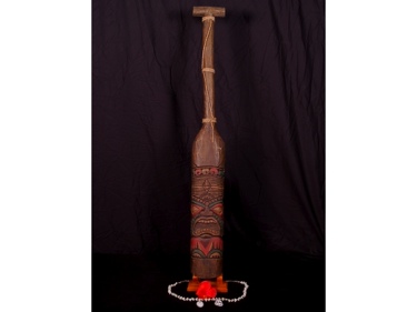 HAWAIIAN TIKI PADDLE BIG KAHUNA TIKI 32 TREASURE CRAFT