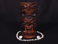 Love Prosperity Mask 12 Antique Finish