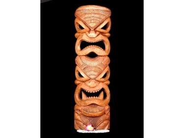 Love Prosperity Mask 24 Antique Finish