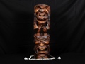 Stacked Tiki Kanaloa Lono 24 Island Decor
