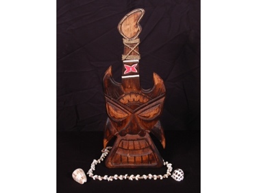 TIKI GUITAR 16 TROPICAL MUSIC decor