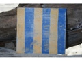 G NAUTICAL RUSTIC FLAG 8' X 8' WOOD PANEL NAUTICAL decor