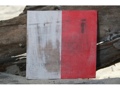 H NAUTICAL RUSTIC FLAG 8' X 8' WOOD PANEL NAUTICAL decor