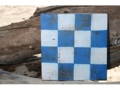 N NAUTICAL RUSTIC FLAG 8' X 8' WOOD PANEL NAUTICAL decor