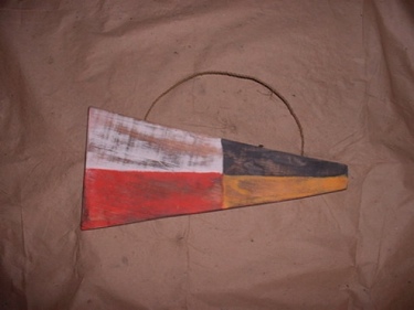 9 Nautical Numeric Flag 12 Wood Panel Nautical Decor