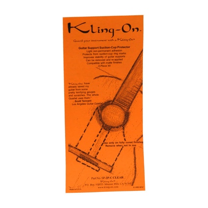 Guitar Products Suction-Cup Protector Clear 2 Pc.