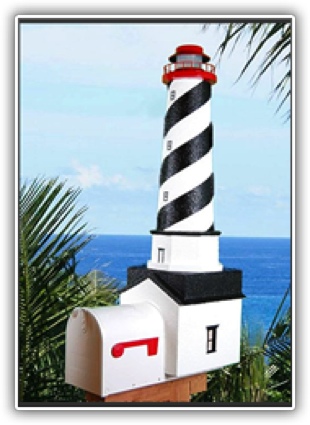 St. Augustine Lighthouse Mailboxes