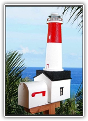 Barnmegat Lighthouse Mailboxes