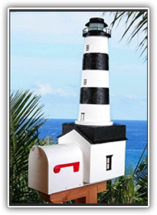 Bodie Island Lighthouse Mailboxes