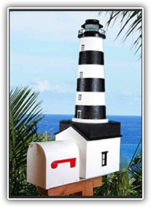 Cape Canaveral Lighthouse Mailboxes