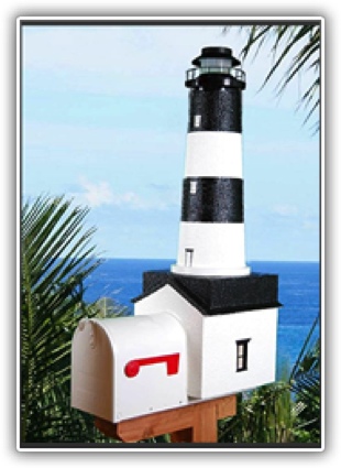 Fire Island Lighthouse Mailboxes