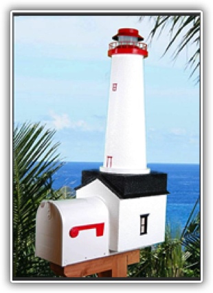 Marblehead Lighthouse Mailboxes