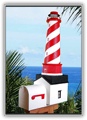 White Shoal Lighthouse Mailboxes
