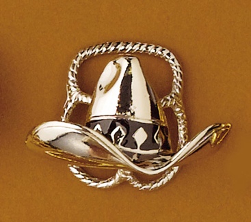 Scarf Slide/Hat/Silver