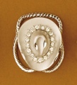 Scarf Slide/Hat/Silver