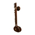 Banjira Sitar Standard Dark Padded Nylon Case
