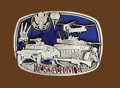 U.S. Army Belt Buckle 3-1/4 x 2-1/4