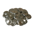 Mid-East Steel Tambourine Jingles 100 Count