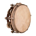 Mid-East Tambourine 6 Inch Tunable