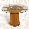 Table 15.5 Inch x 26.5 Inch Dia. Nautical Decor