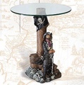 25 Inch Pirate Table Nautical Decor