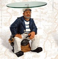 27 Inch Captain Table Nautical Decor