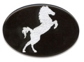 Trailer Hitch Cover - Horse Silhouette 3 1/2 x 5
