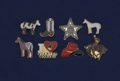 Rodeo Tie Tack Assortment 24 pcs