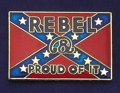 Tie Tack/Rebel & Proud of it - see pb