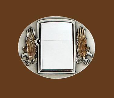 Zippo Belt Buckle Eagles 3-1/2 x 3