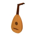 Roosebeck Lute-Kulele T Tenor Lacewood Pegs